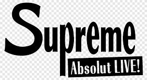 Supreme is a clothing brand founded in new york city. Logos Supreme Absolut Live Font Supreme Logo Text Logo Png Pngegg