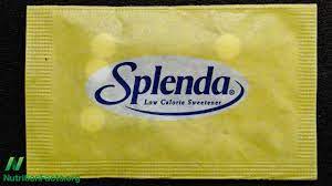 effect of sucralose splenda on the