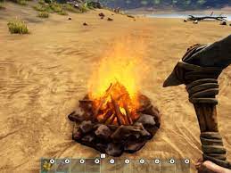 Once you have crafted and built a campfire and placed it on the ground, do this to light it. Watch Ark Survival Evolved Playthrough With Mojo Matt Prime Video
