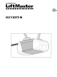 manual chamberlain liftmaster 2280 267c