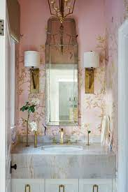 15 Pretty Pink And Gray Bathrooms To