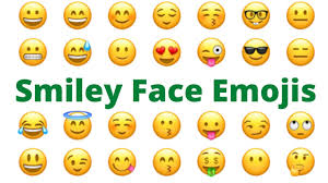 smiley face emoji name meaning with