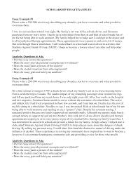 Awesome Collection of Why I Should Receive A Scholarship Essay Examples In  Letter