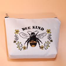 honey bee makeup bag bee kind blebee