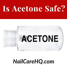 is acetone a safe nail polish remover
