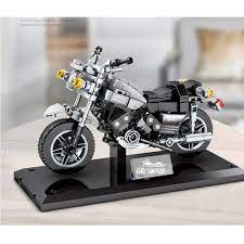 300 CHI TIẾT-HÀNG CHUẨN] BỘ ĐỒ CHƠI XẾP HÌNH LEGO XE MÁY, LEGO MOTO, XE  ĐUA, SIÊU XE