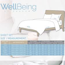 wellbeing bed sheets canyon c