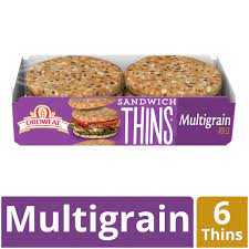 oroweat multigrain sandwich thins
