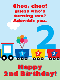 Articles, news, products, blogs and videos covering the message market. Toy Train Doodle Happy 2nd Birthday Card Birthday Greeting Cards By Davia