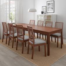At the core of the extendable dining table experience is the ability to convert a small table in to a larger one, as and when required. Ekedalen Extendable Table Brown Min Length 70 7 8 Ikea