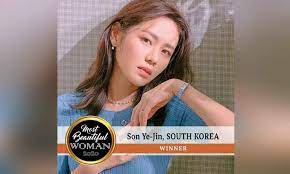 south korean actress son ye jin world s