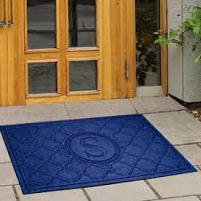 monogrammed waterhog door mats are