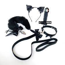 Sexy Black Kitty Set. Kitten Play. Bdsm Sexy Kitten Costume. - Etsy