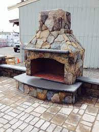 Outdoor Fireplace Kits Easy To