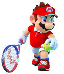 Mario, Serve Shot Art - Mario Tennis Aces Art Gallery