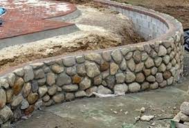 How To Build A Garden Stone Wall United