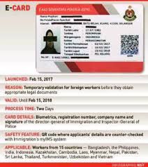 Immigration procedures for malaysian student pass/visa. Bangladeshi Syndicates Are Making Fake Work Permits For Foreign Workers In Malaysia