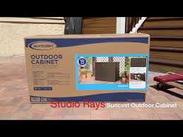 suncast outdoor cabinet