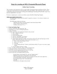 Mla Format For Ch Papers Paper Proposal Essays And Using