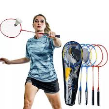 Novelty place led badminton shuttlecock set birdies for yard games outdoor/indoor sports toys this guide provides some inspiration for backyard ideas for kids that can get little ones outside to. Portable Badminton Rackets Set 4 Rackets With Net Pole Easy To Assemble For Backyard Beach Game Badminton Rackets Aliexpress