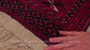 carpet anchor instruction video rug