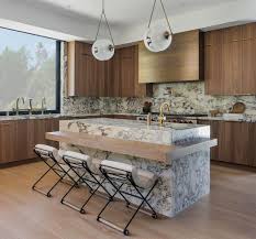 split level kitchen islands