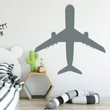 airplane wall decals plane decal