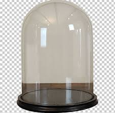 glass bell jar dome display case png