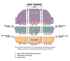 Cort Theatre Seating Chart Theatre In New York