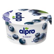 alpro blueberries soya yogurt 150g