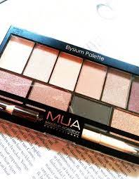 review mua elysium palette styled