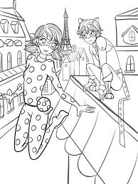 Miraculous ladybug coloring pages alya cesaire. Ladybug And Cat Noir Coloring Pages Print For Free