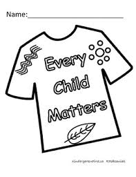 Set off fireworks to wish amer. Every Child Matters Coloring Page Orange Shirt Day Tpt