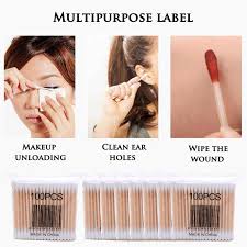 cotton swabs for makeup daily cleaning