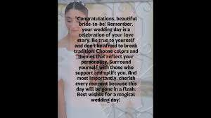weekly affirmation for the bride to be