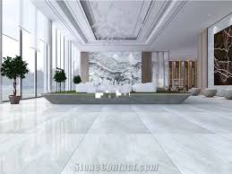 stan pure white onyx polished floor