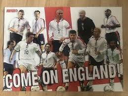 The #threelions, @lionesses, #younglions and para lions. Euro 2004 England Poster With Thierry Henry On Reverse 1 00 Picclick Uk
