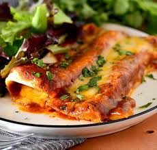 cheese enchiladas with red sauce easy