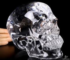 K9 Crystal Carved Crystal Skull