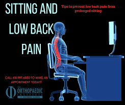 low back pain from prolonged sitting