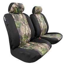 Waterproof Front Car Seat Covers Camo W