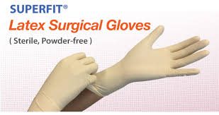Medical Latex Gloves Ad Surgical