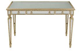 Park mirrored desk $699 / 48 kfqsnqb. Theodore Alexander Starlight Mirrored Desk Silver Gold One Kings Lane