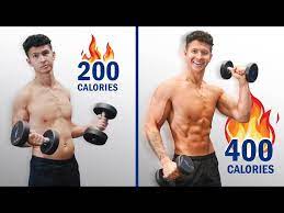 burn more calories lifting weights