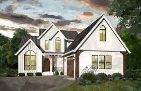Two Story American Gothic House Plan