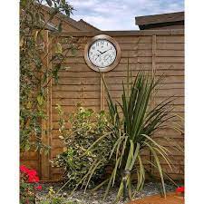 Copper Outdoor Wall Clock 14535cp 1679