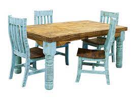 Dining room table dining area old fashioned house classic dining room cottage style decor rustic table cottage homes rattan wicker. Lmt Turquoise Washed Rustic Dining Room Set Dallas Designer Furniture