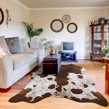 re cowhide rug cute cow print rug