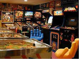 Game Room Basement Arcade Game