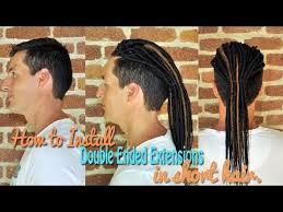 High top dreads | how to get dreadlocks with short hair (for free, no products). How To Install Double Ended Extensions In Short Hair Youtube